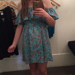 Floral-print dress